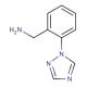 1-[2-(1H-1,2,4-triazol-1-yl)phenyl]methanamine hydrochloride (CAS 449756-97-2) - chemical structure image