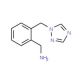 1-[2-(1H-1,2,4-triazol-1-ylmethyl)phenyl]methanamine - chemical structure image