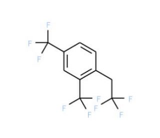1-(2,2,2-Trifluoroethyl)-2,4-bis-(trifluoromethyl)benzene - chemical structure image
