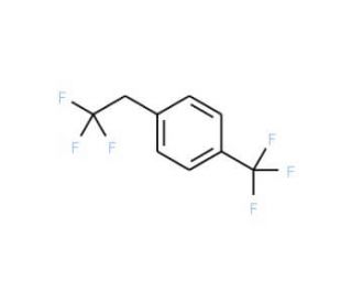 1-(2,2,2-Trifluoroethyl)-4-(trifluoromethyl)benzene - chemical structure image