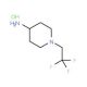 1-(2,2,2-trifluoroethyl)piperidin-4-amine hydrochloride - chemical structure image