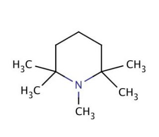 1,2,2,6,6-Pentamethylpiperidine (CAS 79-55-0) - chemical structure image