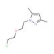 1-[2-(2-Chloro-ethoxy)-ethyl]-3,5-dimethyl-1H-pyrazole - chemical structure image
