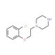 1-[2-(2-chlorophenoxy)ethyl]piperazine (CAS 20383-85-1) - chemical structure image