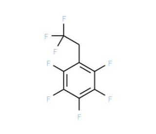 1,2,3,4,5-Pentafluoro-6-(2,2,2-trifluoroethyl)-benzene - chemical structure image