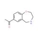 1-(2,3,4,5-tetrahydro-1,4-benzoxazepin-7-yl)ethanol - chemical structure image