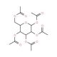 1,2,3,4,6-Penta-O-acetyl-a-D-galactopyranose (CAS 4163-59-1) - chemical structure image