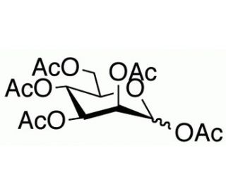 1,2,3,4,6-Penta-O-acetyl-D-mannopyranose (CAS 25941-03-1) - chemical structure image