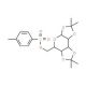1,2:3,4-Di-O-isopropylidene-6-deoxy-6-tosyl-α-D-galactopyranose 的分子结构, CAS编号: 70932-39-7 1,2:3,4-Di-O-isopropylidene-6-deoxy-6-tosyl-α-D-galactopyranose (CAS 70932-39-7) - chemical structure image