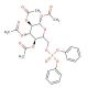 1,2,3,4-Tetra-O-acetyl-6-diphenylphosphoryl-β-D-mannopyranose 的分子结构, CAS编号: 108321-48-8 1,2,3,4-Tetra-O-acetyl-6-diphenylphosphoryl-β-D-mannopyranose (CAS 108321-48-8) - chemical structure image