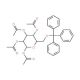 1,2,3,4-Tetra-O-acetyl-6-O-trityl-b-D-glucopyranose: sc-282270 1,2,3,4-Tetra-O-acetyl-6-O-trityl-b-D-glucopyranose (CAS 37074-90-1) - chemical structure image