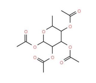 1,2,3,4-Tetra-O-acetyl-a-L-fucopyranose (CAS 64913-16-2) - chemical structure image