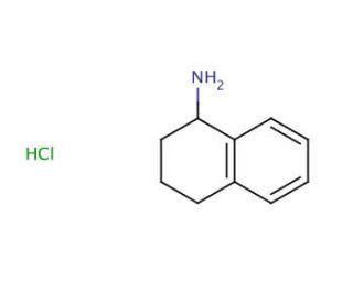 1,2,3,4-Tetrahydro-1-naphthylamine hydrochloride (CAS 49800-23-9) - chemical structure image