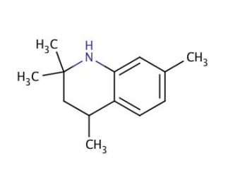 1,2,3,4-Tetrahydro-2,2,4,7-tetramethylquinoline (CAS 59388-58-8) - chemical structure image