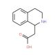 (1,2,3,4-Tetrahydro-isoquinolin-1-yl)-acetic acid (CAS 105400-81-5) - chemical structure image