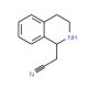 (1,2,3,4-Tetrahydro-isoquinolin-1-yl)-acetonitrile (CAS 111599-07-6) - chemical structure image