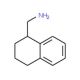 1,2,3,4-tetrahydronaphthalen-1-ylmethylamine (CAS 91245-72-6) - chemical structure image