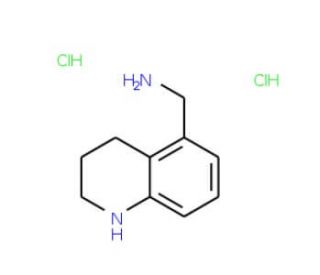 1,2,3,4-tetrahydroquinolin-5-ylmethylamine dihydrochloride - chemical structure image