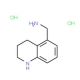 1,2,3,4-tetrahydroquinolin-5-ylmethylamine dihydrochloride - chemical structure image