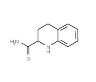1,2,3,4-tetrahydroquinoline-2-carboxamide - chemical structure image