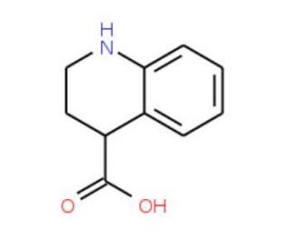 1,2,3,4-Tetrahydroquinoline-4-carboxylic acid (CAS 13337-69-4) - chemical structure image