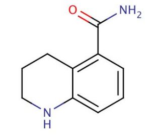 1,2,3,4-tetrahydroquinoline-5-carboxamide - chemical structure image