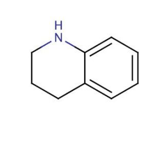 1,2,3,4-Tetrahydroquinoline (CAS 635-46-1) - chemical structure image
