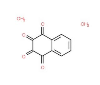 1,2,3,4-Tetraoxo-1,2,3,4-tetrahydronaphthaline dihydrate (CAS 30266-58-1) - chemical structure image
