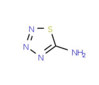 1,2,3,4-thiatriazol-5-amine (CAS 6630-99-5) - chemical structure image