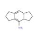 1,2,3,5,6,7-Hexahydro-S-5-indacen-4yl-amine 的分子结构, CAS编号: 63089-56-5 1,2,3,5,6,7-Hexahydro-S-5-indacen-4yl-amine (CAS 63089-56-5) - chemical structure image