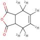 1,2,3,6-Tetrahydrophthalic Anhydride-3,3,4,5,6,6-d6 (CAS 89614-23-3) - chemical structure image