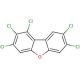 1,2,3,7,8-Pentachlorodibenzofuran (CAS 57117-41-6) - chemical structure image