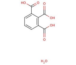 1,2,3-Benzenetricarboxylic acid (CAS 36362-97-7) - chemical structure image