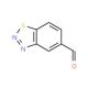 1,2,3-Benzothiadiazole-5-carboxaldehyde (CAS 394223-15-5) - chemical structure image