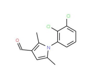 1-(2,3-Dichloro-phenyl)-2,5-dimethyl-1H-pyrrole-3-carbaldehyde - chemical structure image