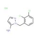 1-(2,3-dichlorobenzyl)-1H-pyrazol-5-amine hydrochloride - chemical structure image
