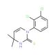 1-(2,3-Dichlorophenyl)-4,4-dimethyl-1,4-dihydropyrimidine-2-thiol - chemical structure image