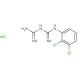 1-(2,3-Dichlorophenyl)biguanide hydrochloride (CAS 175205-08-0) - chemical structure image