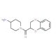 1-(2,3-dihydro-1,4-benzodioxin-2-ylcarbonyl)piperidin-4-amine - chemical structure image