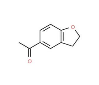 1-(2,3-dihydro-1-benzofuran-5-yl)ethanone (CAS 90843-31-5) - chemical structure image