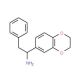 1-(2,3-Dihydro-benzo[1,4]dioxin-6-yl)-2-phenyl-ethylamine - chemical structure image