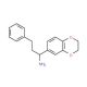 1-(2,3-Dihydro-benzo[1,4]dioxin-6-yl)-3-phenyl-propylamine - chemical structure image