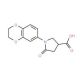 1-(2,3-Dihydro-benzo[1,4]dioxin-6-yl)-5-oxo-pyrrolidine-3-carboxylic acid - chemical structure image