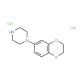 1-(2,3-Dihydro-benzo[1,4]dioxin-6-yl)-piperazinedihydrochloride - chemical structure image