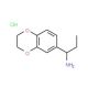 1-(2,3-Dihydro-benzo[1,4]dioxin-6-yl)-propylaminehydrochloride - chemical structure image