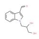 1-(2,3-Dihydroxy-propyl)-1H-indole-3-carbaldehyde - chemical structure image