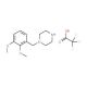1-(2,3-Dimethoxy-benzyl)-piperazinetrifluoroacetate - chemical structure image