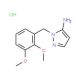 1-(2,3-dimethoxybenzyl)-1H-pyrazol-5-amine hydrochloride - chemical structure image