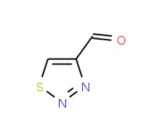 1,2,3-thiadiazole-4-carbaldehyde (CAS 27643-15-8) - chemical structure image