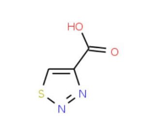 1,2,3-Thiadiazole-4-carboxylic acid (CAS 4100-13-4) - chemical structure image